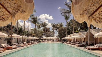 2 outdoor pools, cabanas (surcharge), pool umbrellas