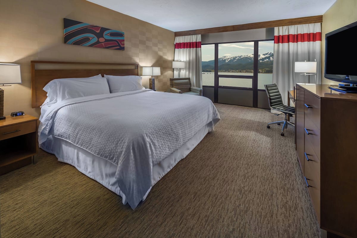 Premium bedding, pillow-top beds, desk, blackout curtains