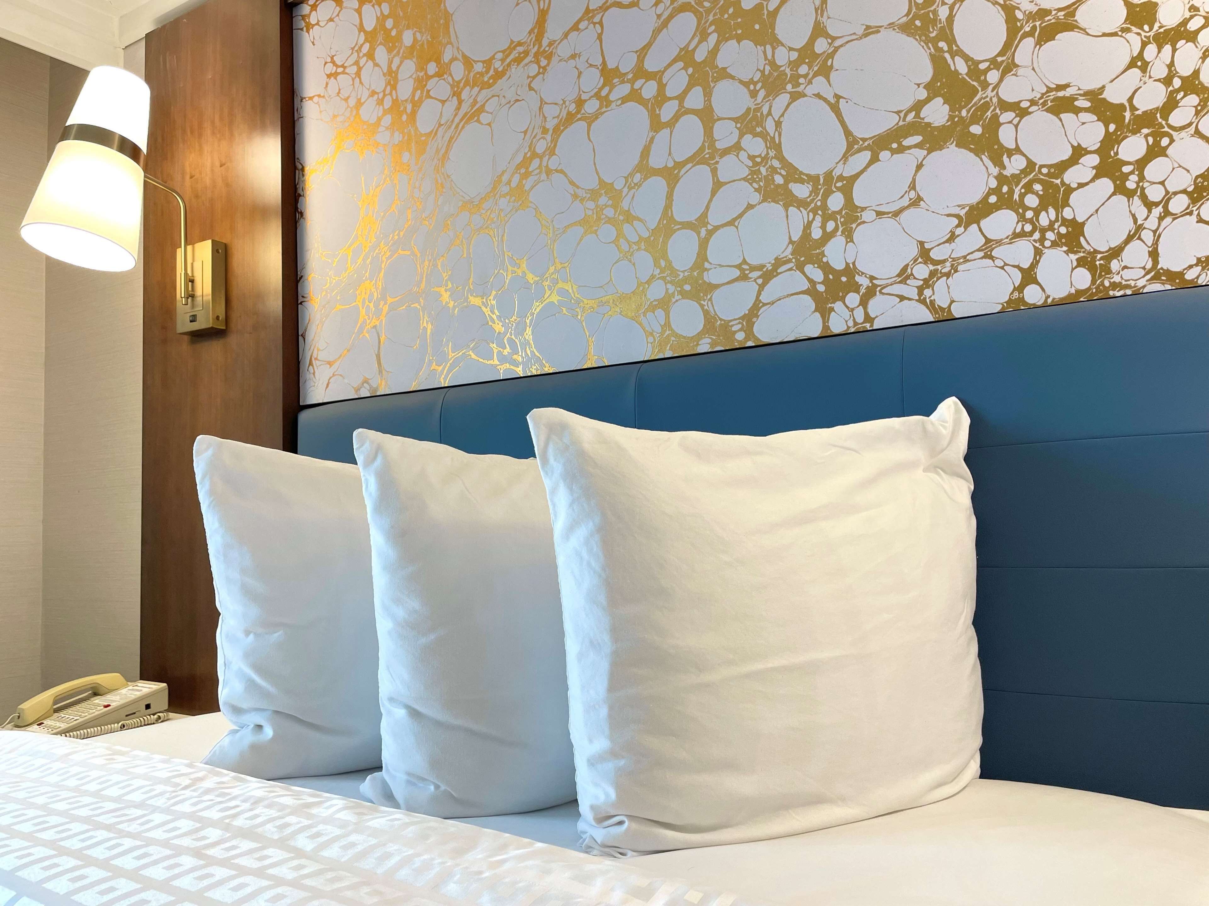 standard room, 1 queen bed, non smoking, refrigerator & microwave | egyptian cotton sheets, in-room safe, laptop workspace