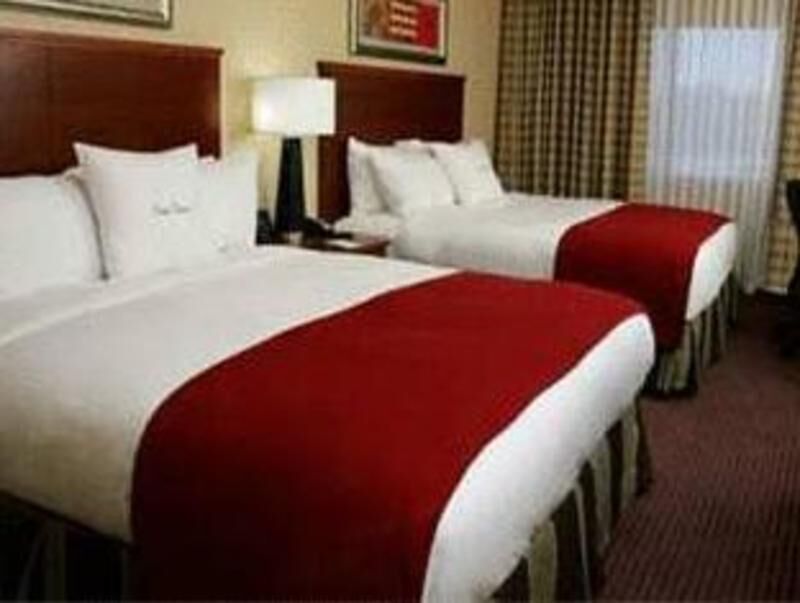 Down comforters, pillowtop beds, in-room safe, desk