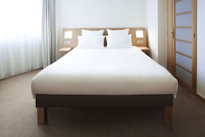 Minibar, in-room safe, desk, blackout curtains