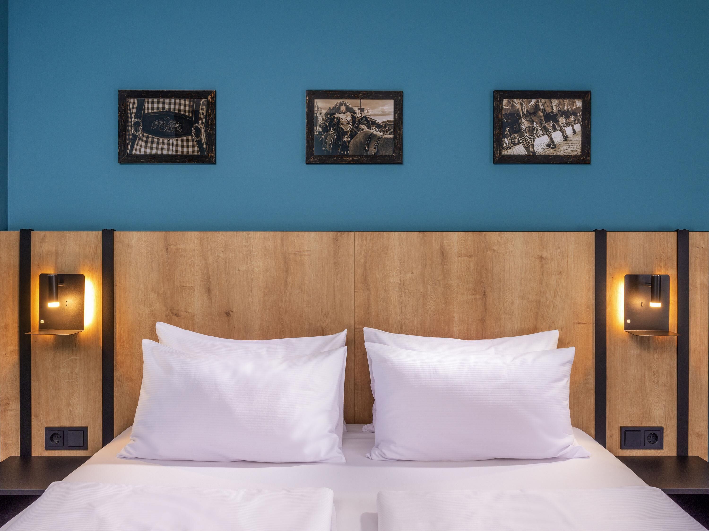 Allergitestet sengetøy, safe på rommet og skrivebord