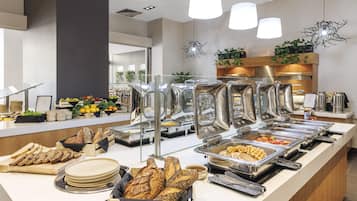 Daily buffet breakfast (AUD 38 per person)