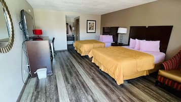 Desk, iron/ironing board, free WiFi, bed sheets
