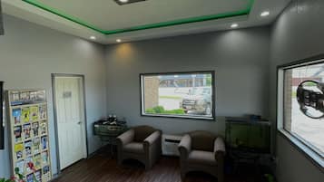 Sala de estar en el lobby