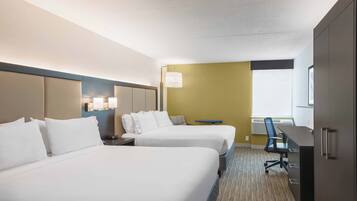 Pillow-top beds, in-room safe, desk, blackout curtains