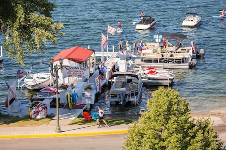 View from property. Harbor Shores on Lake Geneva