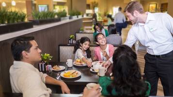 Daily cooked-to-order breakfast (USD 9.99 per person)