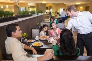 Daily cooked-to-order breakfast for a fee