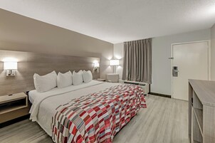 Cortinas blackout, wifi gratis y ropa de cama 