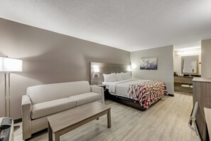 Superior Room, 1 King Bed with Sofa bed, Non Smoking (First Floor) | Blackout curtains, free WiFi, bed sheets