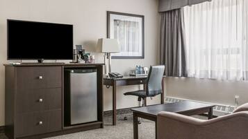 Suite, 1 kingsize bed, niet-roken | Luxe beddengoed, Select Comfort-bedden, individueel gemeubileerd