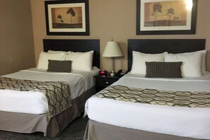 Premium bedding, Select Comfort beds, individually furnished, desk