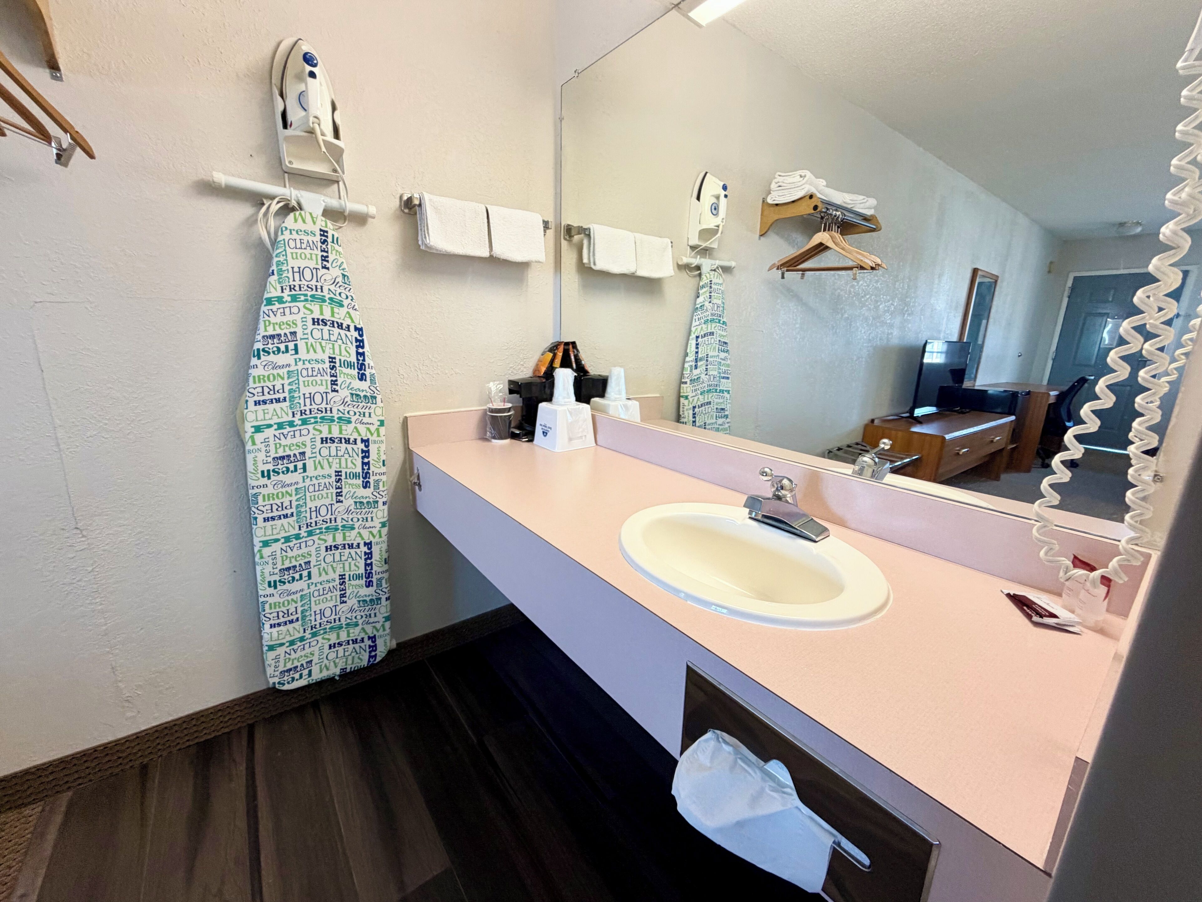 Standard Room, 2 Queen Beds | Bathroom | Hydromassage showerhead, free toiletries, hair dryer, towels