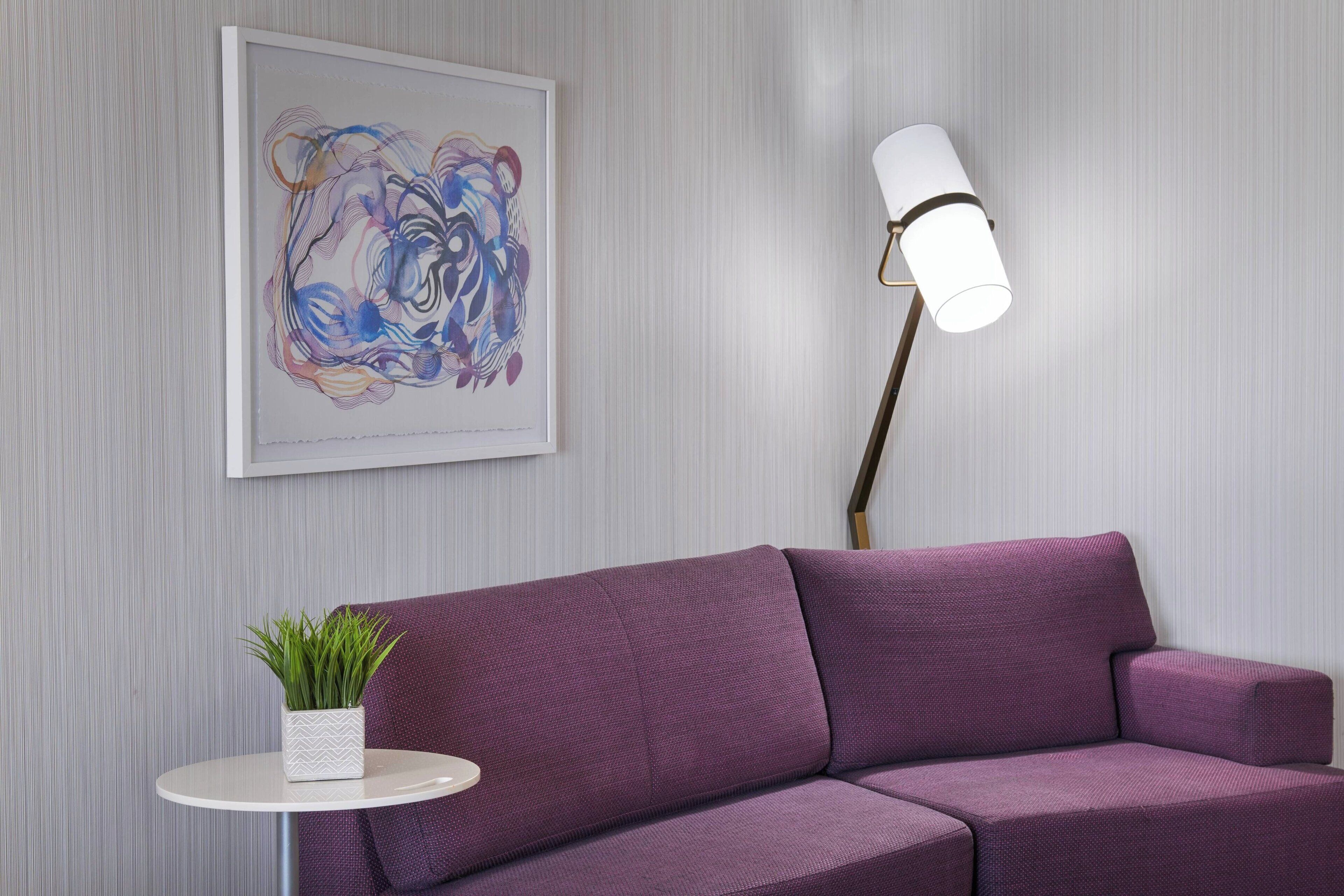 1 bedroom, hypo-allergenic bedding, down duvets, in-room safe