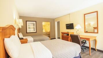 Family Room, Multiple Beds, Non Smoking | Desk, iron/ironing board, free WiFi, bed sheets