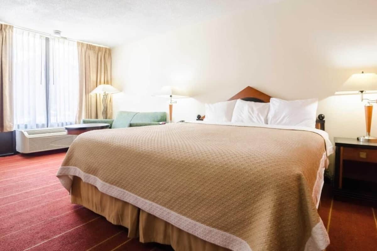 Desk, iron/ironing board, free WiFi, bed sheets