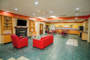 Lobby sitting area