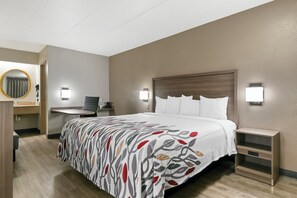 Superior Room, 1 King Bed (Smoke Free) | In-room safe, desk, laptop workspace, blackout drapes