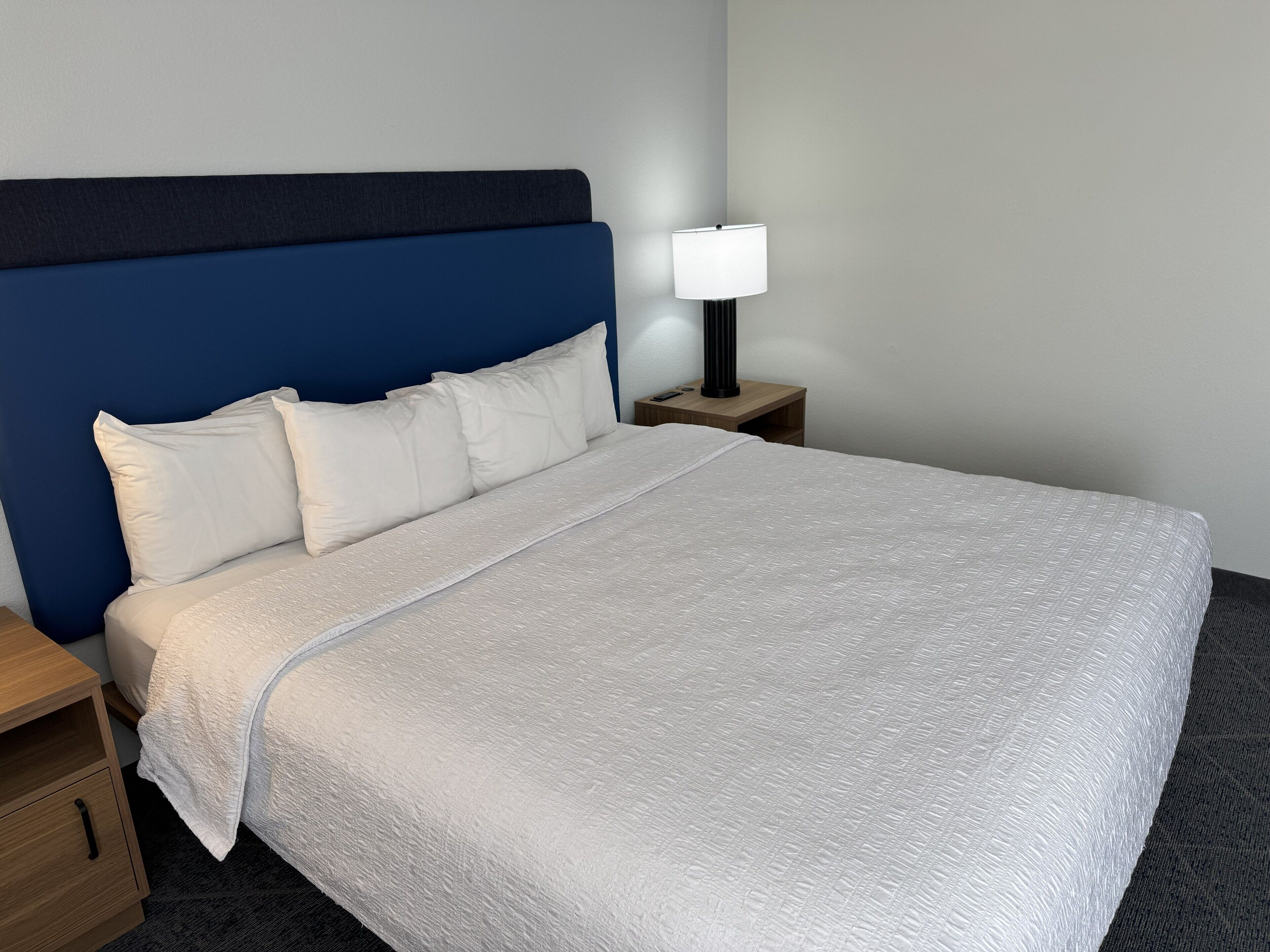 Hypo-allergenic bedding, down duvets, in-room safe, blackout curtains