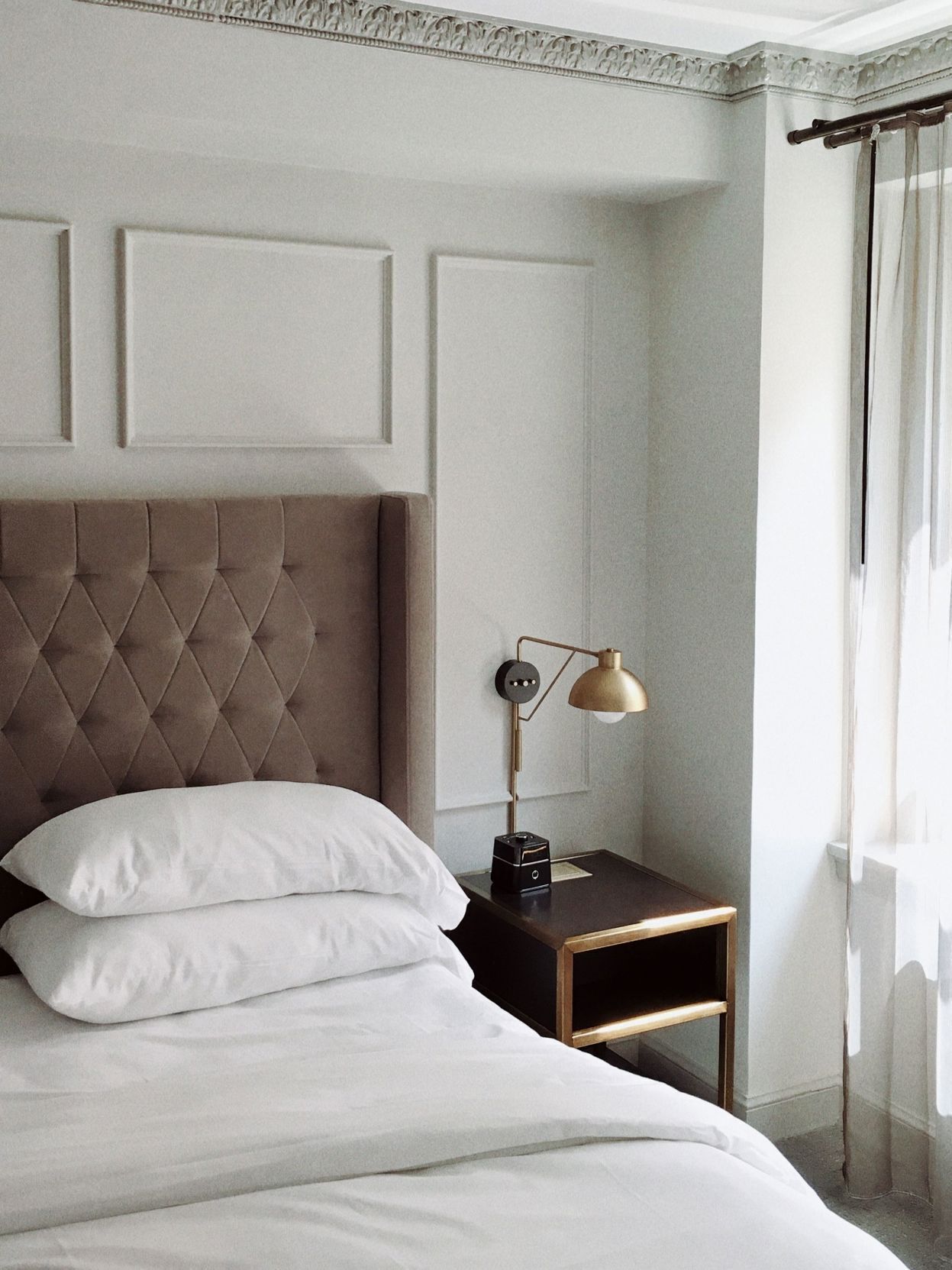 Premium bedding, down comforters, pillowtop beds, in-room safe