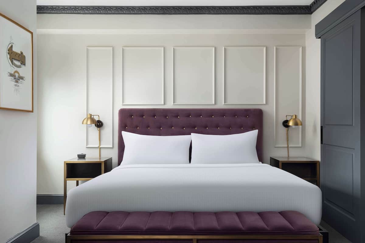 Premium bedding, down duvets, pillow-top beds, in-room safe