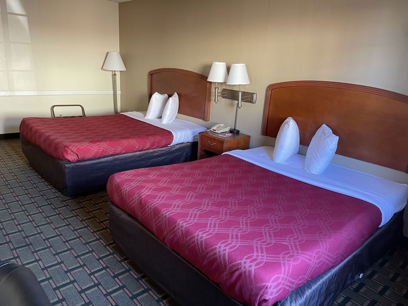 Desk, free cots/infant beds, rollaway beds, free WiFi