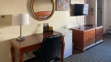 Desk, free cots/infant beds, rollaway beds, free WiFi