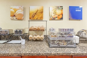 Free daily full breakfast