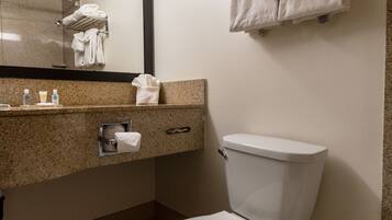 Standard Room, 2 Queen Beds | Bathroom | Free toiletries, hair dryer, towels, soap