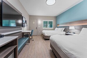 Premium bedding, desk, blackout drapes, iron/ironing board - Radisson Resort at the Port (Cape Canaveral)