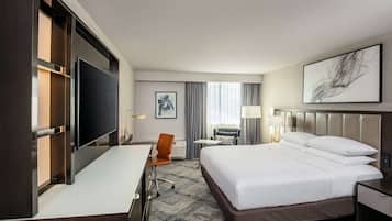 Premium bedding, pillowtop beds, in-room safe, desk