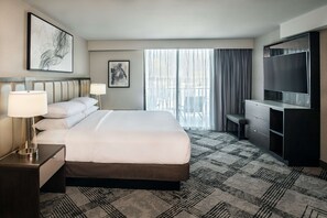 Premium bedding, pillow-top beds, in-room safe, desk