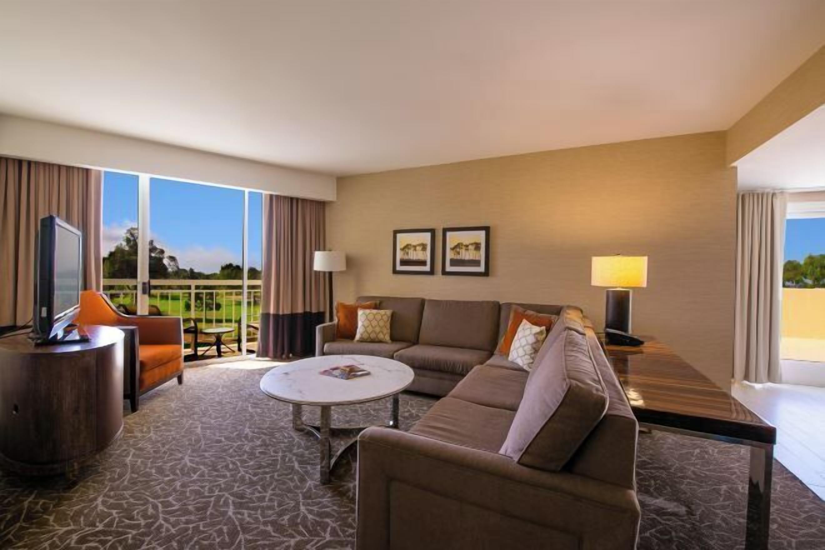 Living area | 55-inch flat-screen TV with cable channels, TV, pay movies