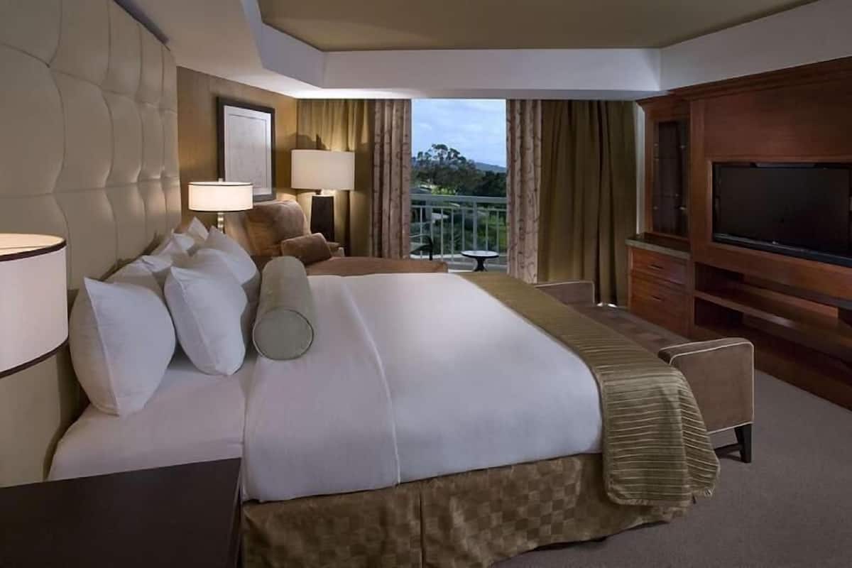 Literie de qualité, couette en duvet, coffre-fort, bureau