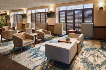 Hotel entrance and lobby at The Westin San Francisco Airport