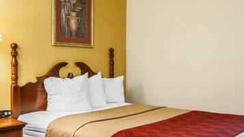 Desk, iron/ironing board, free WiFi, bed sheets