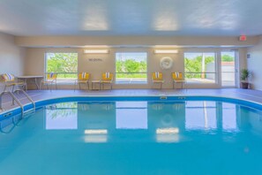 Indoor pool, a heated pool