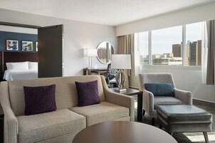 Desk, blackout curtains, iron/ironing board, free cots/infant beds