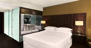 Premium bedding, minibar, in-room safe, desk