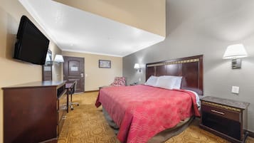 Standaard kamer, 1 kingsize bed, niet-roken | Luxe beddengoed, een bureau, een laptopwerkplek