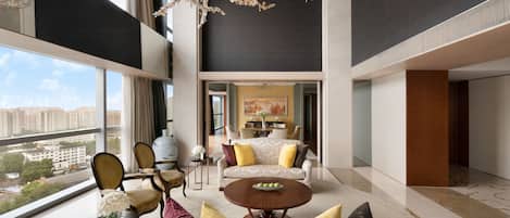 Down comforters, minibar, in-room safe, desk