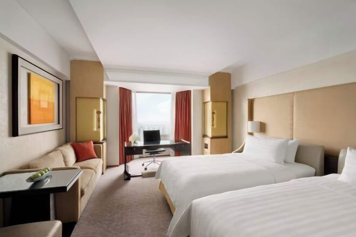 Couette en duvet d'oie, minibar, coffres-forts dans les chambres, bureau
