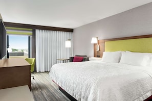 Premium bedding, individually furnished, desk, blackout curtains
