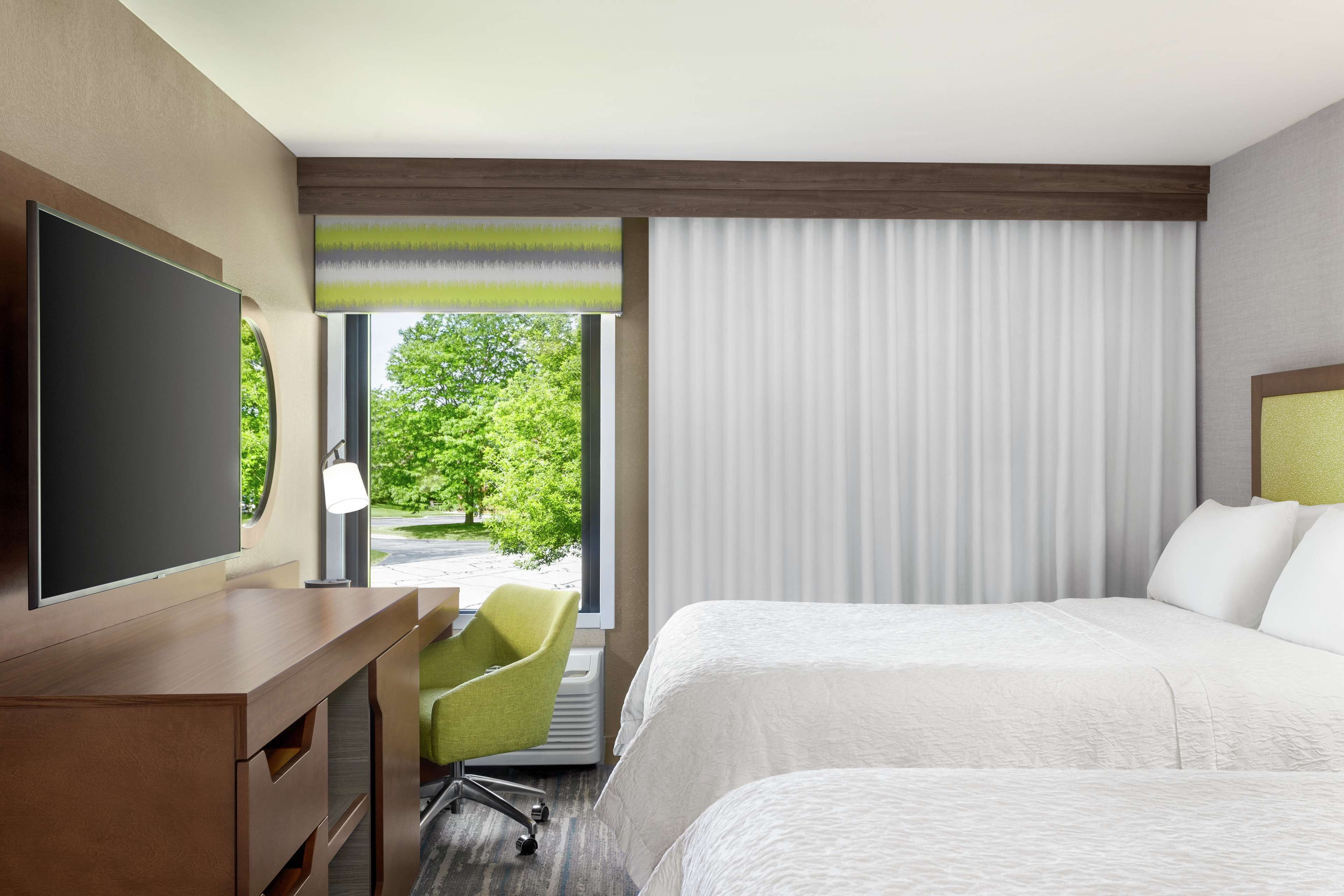 room, 2 queen beds, non smoking | premium bedding, individually furnished, desk, blackout curtains