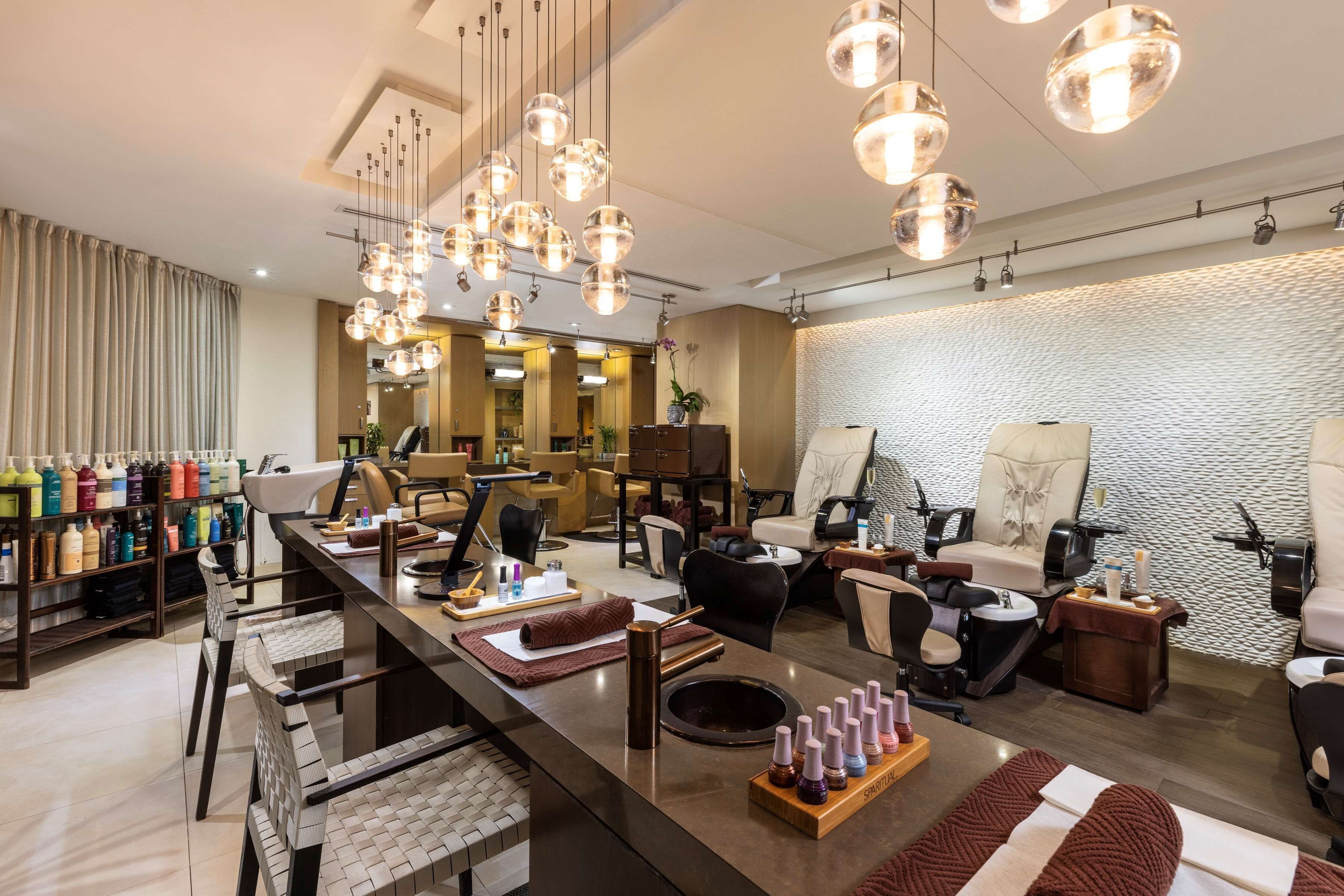 couples treatment room(s), steam room, body treatments, aromatherapy