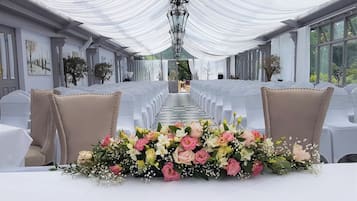 Indoor wedding