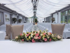 Indoor wedding