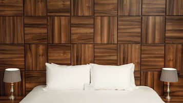 Premium bedding, pillowtop beds, individually furnished, desk