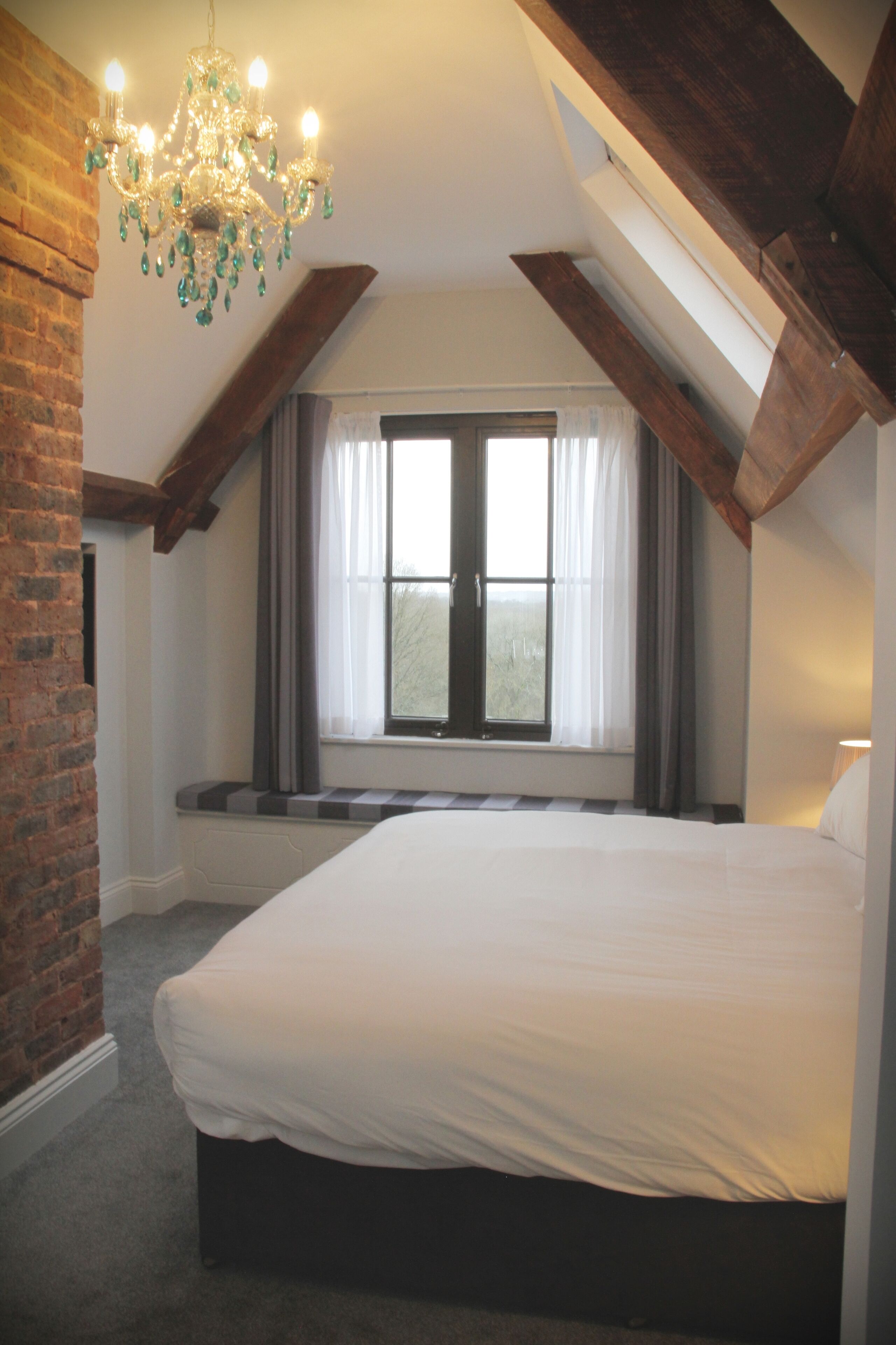 premium bedding, pillow-top beds, individually furnished, desk